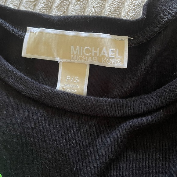 Michael Kors Black Layered Tank Top PS - Picture 6 of 6